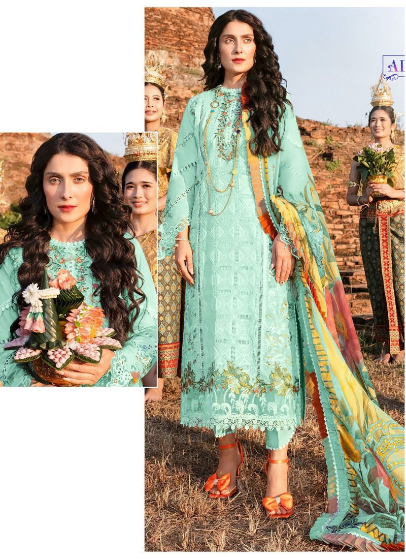 Mushq 5006 By Alk Khushbu Pakistani Suits Catalog

